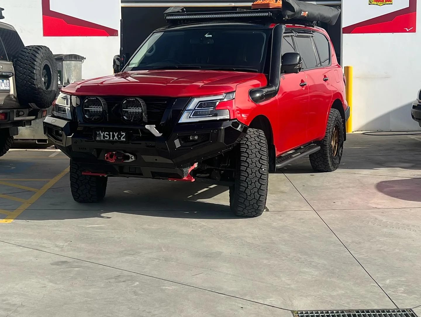 Nissan Patrol after work at Veloce Tuning